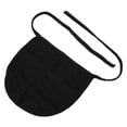 Tracheostomy Cover Breathable Cotton Neck Stoma Guard Cover Black Dust