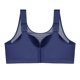 thumbnail image 2 of Plus Size Bras for Women Tube Top Vest Seamless Original Wirefree Support Bra Royal Blue D 38, 2 of 6