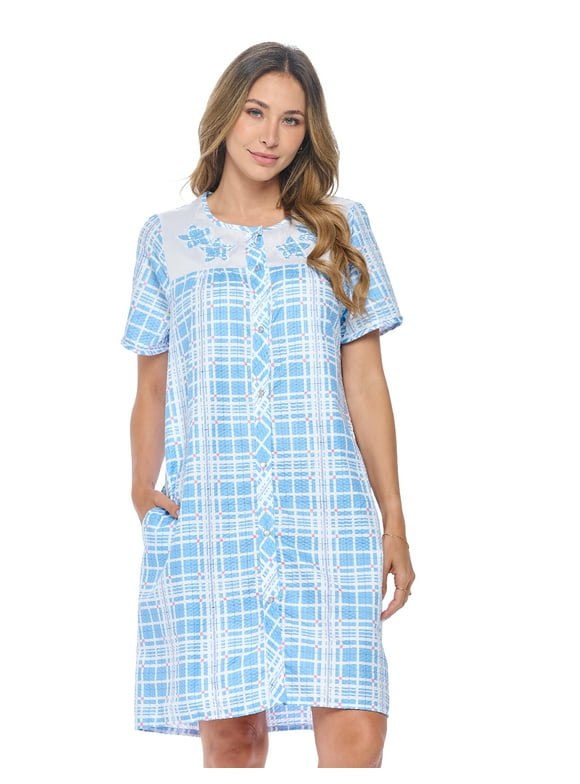 Snap Front Housecoat