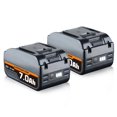 thumbnail image 1 of Batería DASNITE WA3520, 7 Ah, 20 V, iones de litio, paquete de 2, 1 of 6