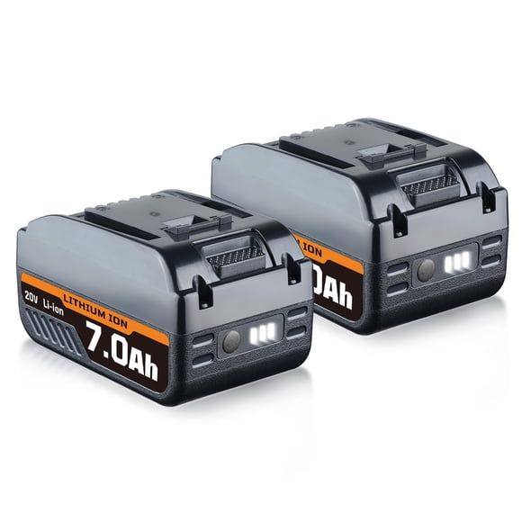 Batería DASNITE WA3520, 7 Ah, 20 V, iones de litio, paquete de 2
