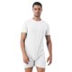 thumbnail image 2 of Mens Male Short Bodysuit Zipper One-pieces Rompers Round Neck Casual Invisible Jumpsuit for Summer Sports Exercise RunningXL Gong Bohan LED, 2 of 2