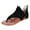 Black, variant on Women's Gladiator Sandals Ladies Summer Casual Flat Heel Slip On Sandals, Comfy Vintage Sandals with Back Zipper