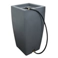 thumbnail image 5 of Algreen Madison Rain Barrel, 49 Gallon, Charcoalstone Resin, 5 of 10