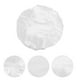 thumbnail image 3 of Gorro de Ducha Sólido Durable para Mujeres Unique Bargains para Baño, Vacaciones, Hotel, Viaje, Satinado EVA Blanco, 3 of 3