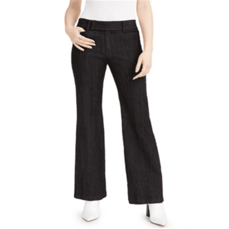 

Nanette Lepore Women s Extend-Tab Bootcut Jeans Black Size 6