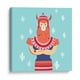 thumbnail image 1 of Cuadro decorativo - "HOLA, NIÑO", DICE LA LLAMA, Najesi 120x120 Canvas Lab Ilustraciones, Niños,, 1 of 2