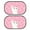 Cat Paw, variant on Yuyamidu Pig Car Window Shades Adorable Back Window Sun Shades for SUV, Trucks, Sedans 2 Pcs Pink Car Side Window Shade Blocker UV Rays Protection