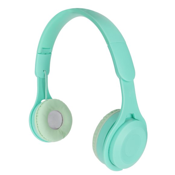 Kids Headphone Children Headphones On Ear Headphones For Kids Kids Headset Y08 Kids Headphone Macaron Stylish Stereo Sound Foldable Plug In Card  Over Ear Headphones Green