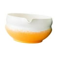 thumbnail image 4 of Cuenco de matcha de , utensilios para el hogar, utensilios hechos a mano, elementos esenciales, cuenco de té Chawan para amantes del té, agua Amarillo, 4 of 8