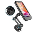 thumbnail image 2 of Support de Téléphone pour Moto Étanche Support de Téléphone pour Moto Support de Téléphone pour Guidon Écran Tactile/rotation/hauteur Réglable Support de Cellulaire pour Téléphone Intelligent Moins de 6.7 Pouces (Noir), 2 of 7
