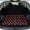 Black and Red - Strawberry, variant on LedBack Trunk Mat for Car Hippie Flower Print Rear Cargo Mat Universal Heavy Duty Car Trunk Rug Carpet with Non-Slip Backing Scratch-Proof Dog Cargo Protector