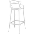 thumbnail image 4 of Modway Entangled Bar Stool Set of 2 in White, 4 of 4