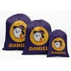 Darling Souvenir Purple Ghost, Broom & Hat Halloween Custom Party Supplies Favor BagsÂ Drawstring PouchesÂ 15 Pieces