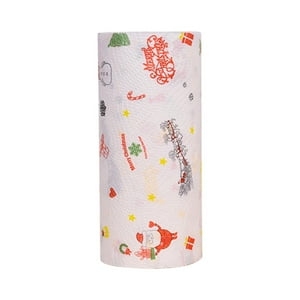Qocolhg Outdoor Christmas Decorations Indoor, Christmas Print Kitchens Paper Absorbent Oil Absorbent Kitchens Towel Paper, Christmas Gifts for Kids, Christmas Home Party Decor Clearance