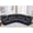 Black, variant on Power Recliner Sofa Sets with Speaker for Living Room Gray Faux Leather Electric Home Theater Seating Reclining Sofa with Console Storage