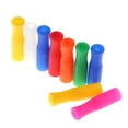 thumbnail image 2 of 10/20pcs Bar Reusable stainless steel Teeth Protector Straw sleeve straws cap drinking straw silicone cover 8MM-20PCS, 2 of 8