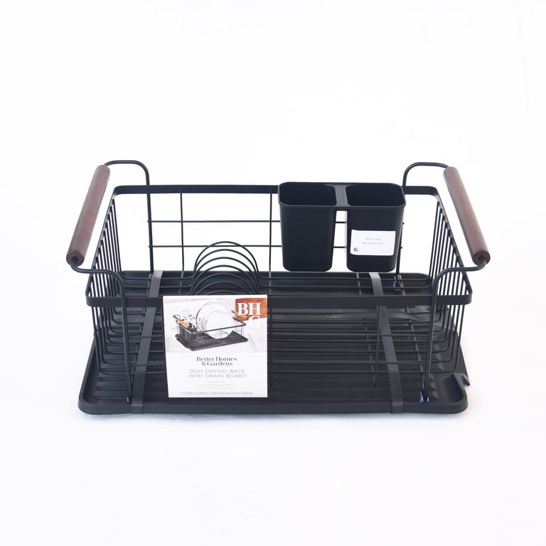 Better Homes & Gardens Metal and Wood Dish Drying Rack photo 4