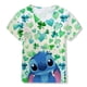thumbnail image 1 of Ropa para niños de Stitch, camiseta de Disney, camiseta de dibujos animados para niños Kawai, animación de moda, nueva camiseta de manga corta para niños y niñas 150 Gao Jinjia LED, 1 of 2