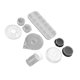 thumbnail image 1 of 10Pcs Cosmetic Containers Dustproof Waterproof Widely Used Durable PP Sample Containers for Makeup Jewelry Glitter, 1 of 5