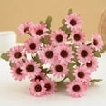 thumbnail image 4 of Lksixu Realistic Daisy Plastic Flowers Decoration, Chamomile Artificial Flowers No Fade Faux Plastic Plant Bouquet Chrysanthemum Floral Picks Wedding Vase Filler Spring Decor Gifts for Mother's Day, 4 of 7
