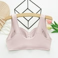 thumbnail image 7 of Fsqjgq Womens Underwear Sports Bras for Women High Support Double Lined Tank Top Front Closure Cotton Bras Comfort Bra Plus Size Wireless Bra Nipple Covers Lightly Lined Bandeau Bras Lingerie, 7 of 7
