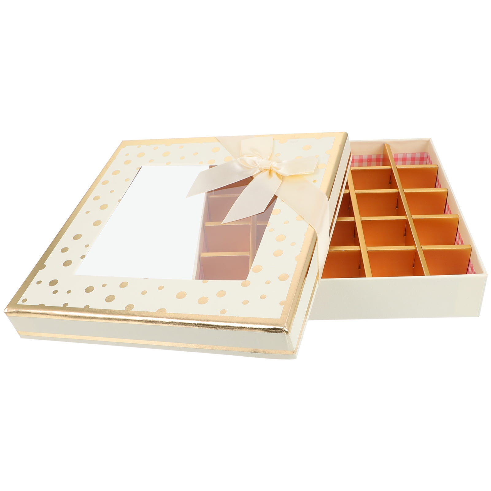 Empty Transparent PVC Cover Double Decker Flower Chocolate Gift Box –  Emaratshop