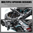 thumbnail image 5 of High Godo Racing Car Building Kit para adultos 1:14 Moc Super Sports Car Building Blocks Juegos de construcción Modelo de superdeportivo construible para niños Regalo o colección (1466 piezas), 5 of 5