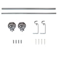 thumbnail image 4 of 5/8" VINE OPEN BALL 28-48" VENETIAN SILVER, 4 of 5