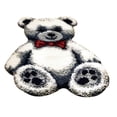 thumbnail image 3 of White Bear Latch Hook Rug Kits DIY Needlework Embroidery Cushion, 3 of 8