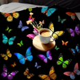 thumbnail image 3 of Ultra Soft Butterfly Blanket Cozy Warm Flannel Throw Blankets for Bedroom Living Couch Sofa Kids Adults 60"x50", 3 of 6