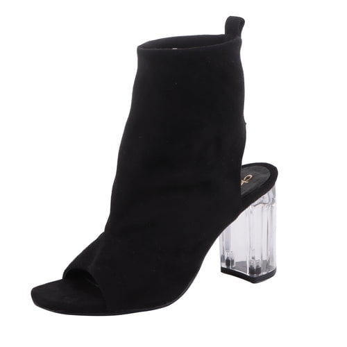 669-88 Sandalia Dama Mujer Negro Tacón 10 cm Cklass 669-88