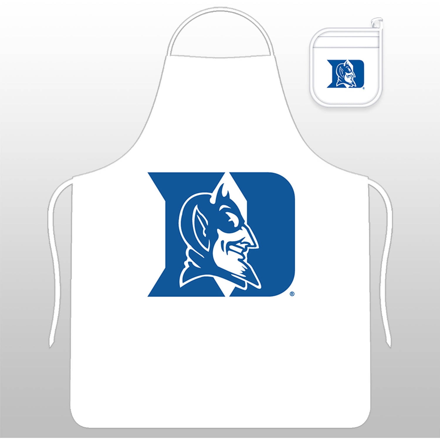 NCAA Duke University Tail Gate Kit with Apron and Mitt by Sports Coverage, Inc.