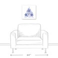 thumbnail image 3 of Creative Products Snowflake Christmas Tree 16x16 Canvas Wall Art, 3 of 3