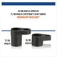 thumbnail image 5 of Juego de 5 Llaves de Vaso y Trinquete para Sensor de Oxígeno O2: Herramienta Automotriz para la Extracción del Sensor, 5 of 5