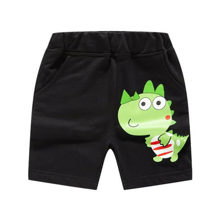 

Pimfylm Cargo Shorts For Toddler Baby Boys and Toddler Belted Chino Shorts Black 4-5 Years