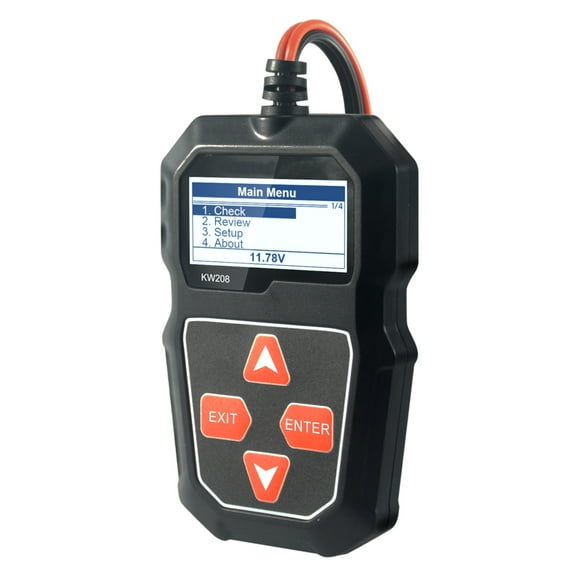 KONNWEI Fault diagnosis instrument,Alternator Analyzer - Analyzer - Test Tester Professional Alternator Battery Load Tester Kw208 Car Battery Load Tester Professional Mewmewcat Rookin Qudai