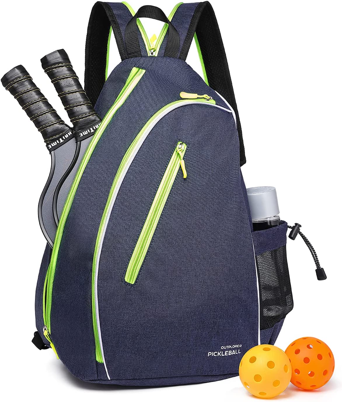 Pickleball Bag for Men Women Pickleball Backpack Reversible Crossbody