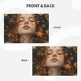 thumbnail image 4 of Placemats Set of 4 / 6, Whimsical Flower Crown Maiden Placemats for Dining Table Indoor/Outdoors Heat Resistant Washable Placemats 18" x 12", 4 of 8