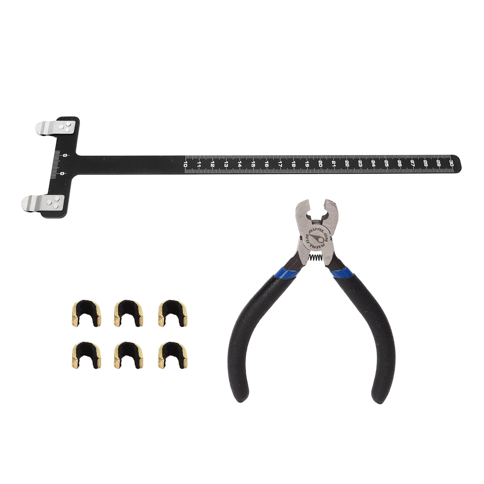 Kit De Pince à Encoches Pour Arc – Règle En T Incluse – Aluminium – Neuf