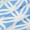 thumbnail image 4 of Oumilen Adult Snowflake Flannel Luxury Lightweight Throws, 50" x 60", Blue, 2-Pieces, 4 of 4