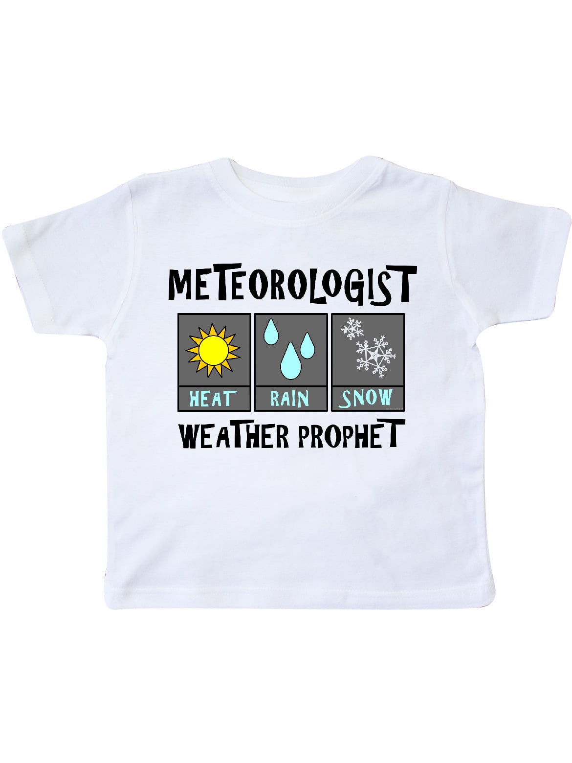 inktastic Sunny Weather Chick White Text Toddler T-Shirt