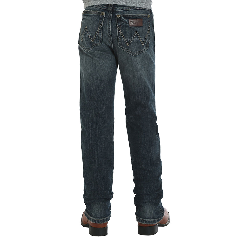 Wrangler Apparel Boys Boys Retro Slim Straight Jeans 16 Regular - image 3 of 4