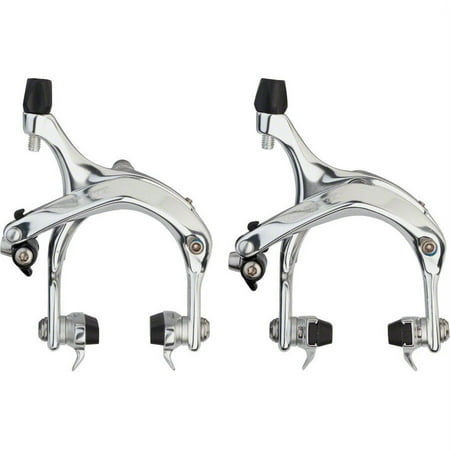 Tektro R737 Road Caliper Brake Set, 47-59mm, Silver