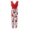 thumbnail image 4 of Kiplyki Trendy Pants for Women Solid Pocket Sleeveless Suspender Jumpsuit, 4 of 4