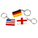 thumbnail image 1 of Bolsa en miniatura con colgante de 3 piezas, llavero con bandera nacional, con llavero, 1 of 9