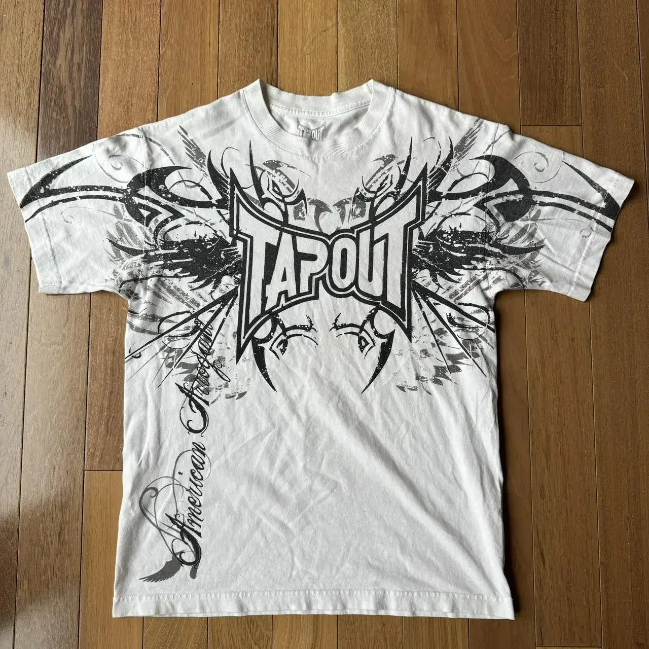 トップス tapout SK8 Y2K 00s 90s Streetwear Tapout T Shirt Y2K Clothes Mens Womens Retro Hip Hop