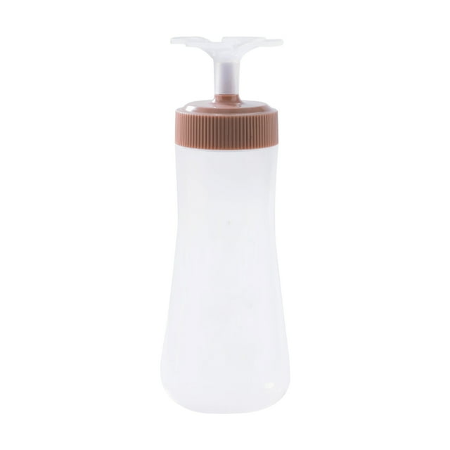 Oil Bottle Spout Condiment Squeezing Bottles 11 Ounces with Flip Top Cap Hot Condiment Bottles Squeezing for Condiments Oil Icing Liquids Condiment Bottle Squeeze