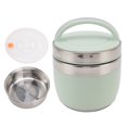 thumbnail image 2 of Stainless Steel Insulation  Box Set for Adults Kids 1.2L Thermal Lunch Containers, 2 of 7