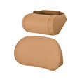 thumbnail image 1 of Soporte para la espalda y almohada para el cuello del automóvil, transpirable, suave, accesorios para el automóvil, cómodos castaña, 1 of 9
